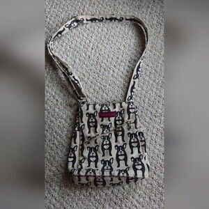 Bungalow 360 dog cotton canvas Messenger Bag